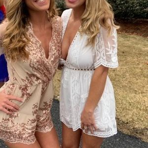 White romper